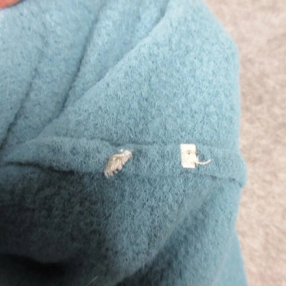 Aritzia Wilfred Free Womens Crewneck Pullover Sweater Knit Sweatshirt Blue L 270 - Picture 7 of 10